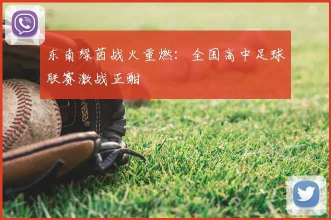 东南绿茵战火重燃：全国高中足球联赛激战正酣